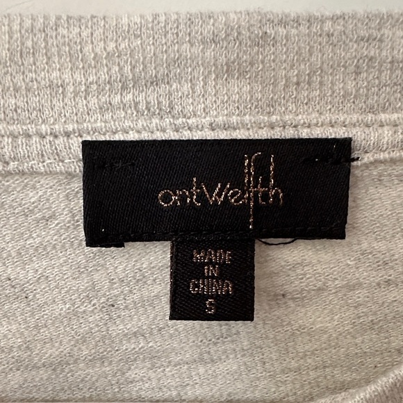 ONTWELFTH | Beige and White Ruffled Blouse - Picture 7 of 12